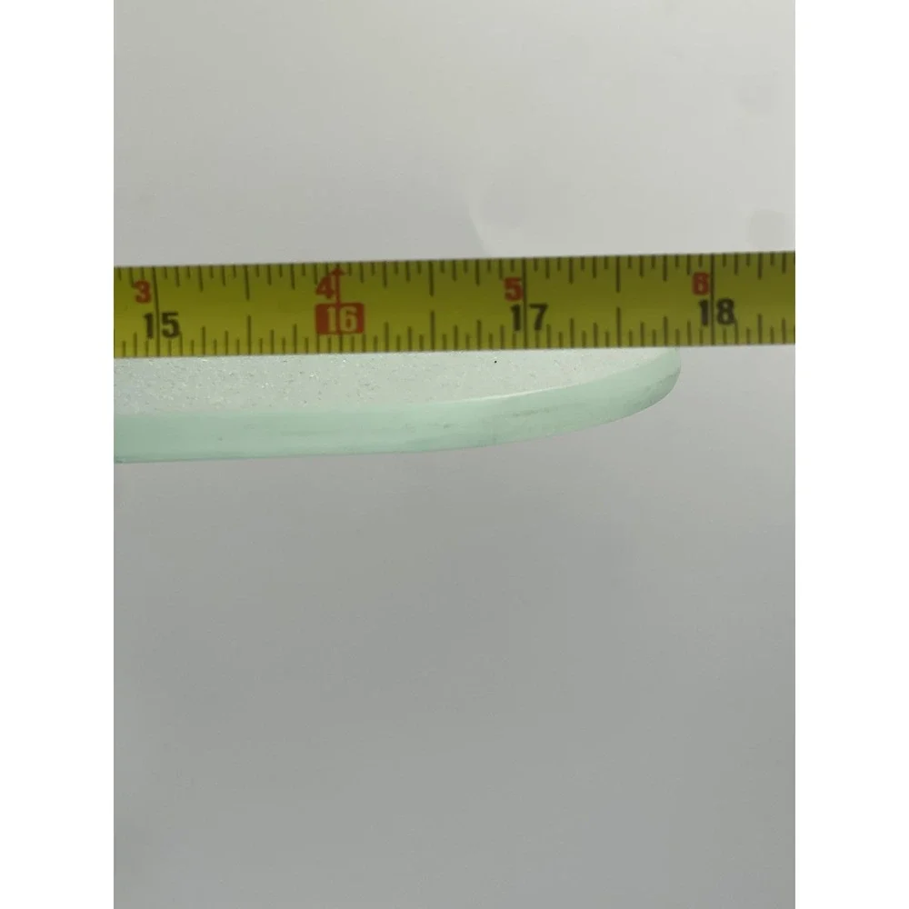 Vintage Art Neo Deco Modernist Table Lamp Frosted Glass Aluminum Post UL E127520 - Picture 8 of 8